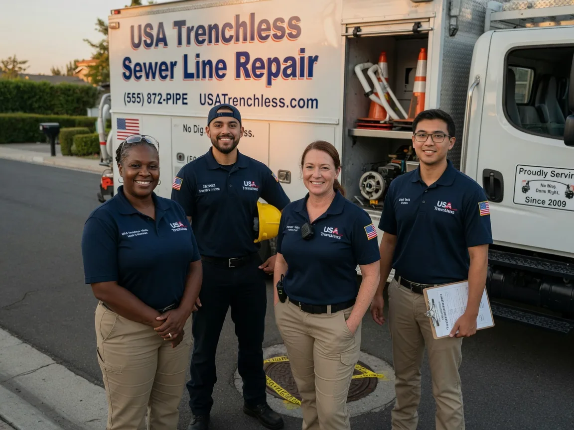 Sewer Line Repair company in Rock, MI